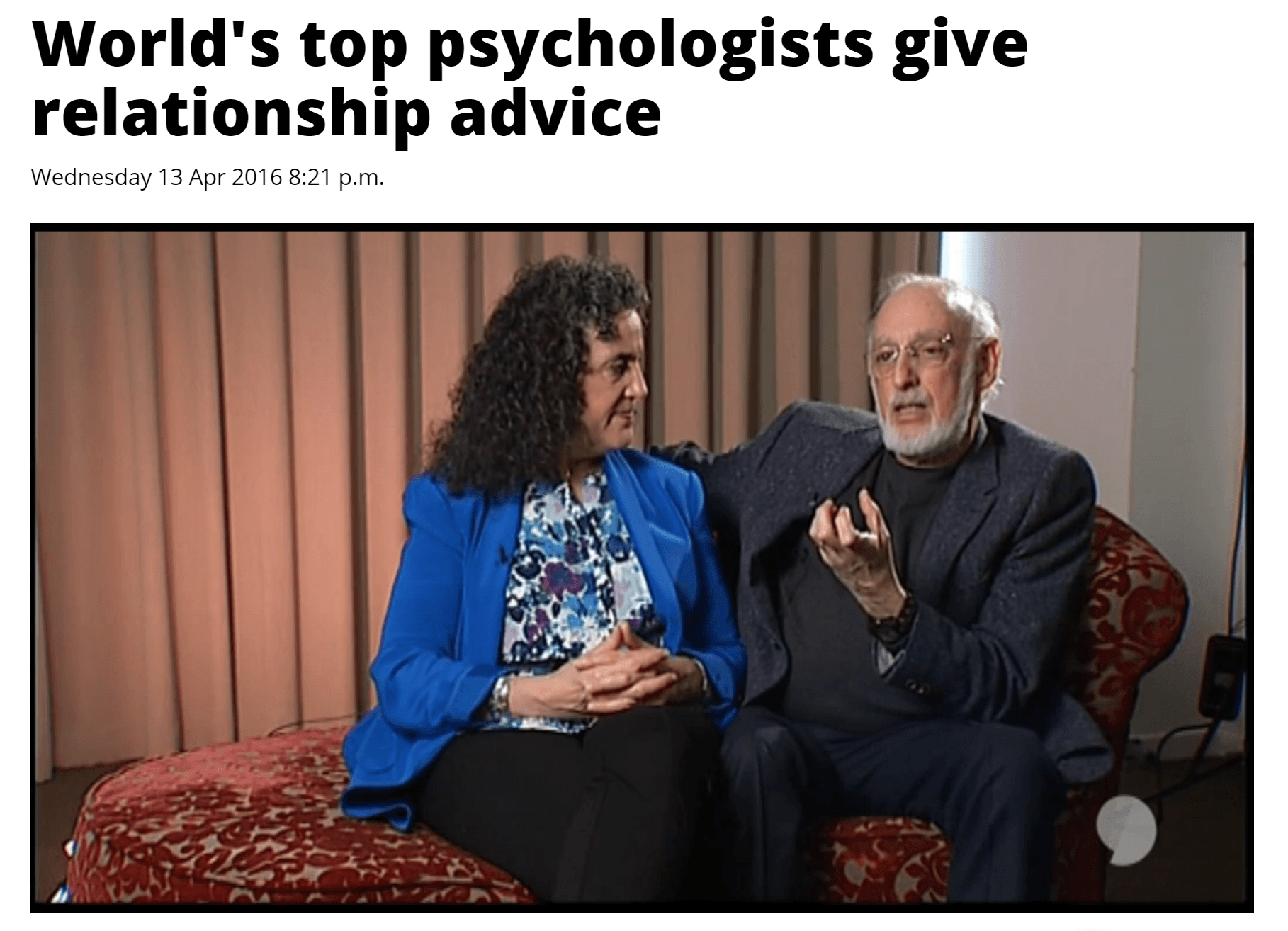 world's top psychologists