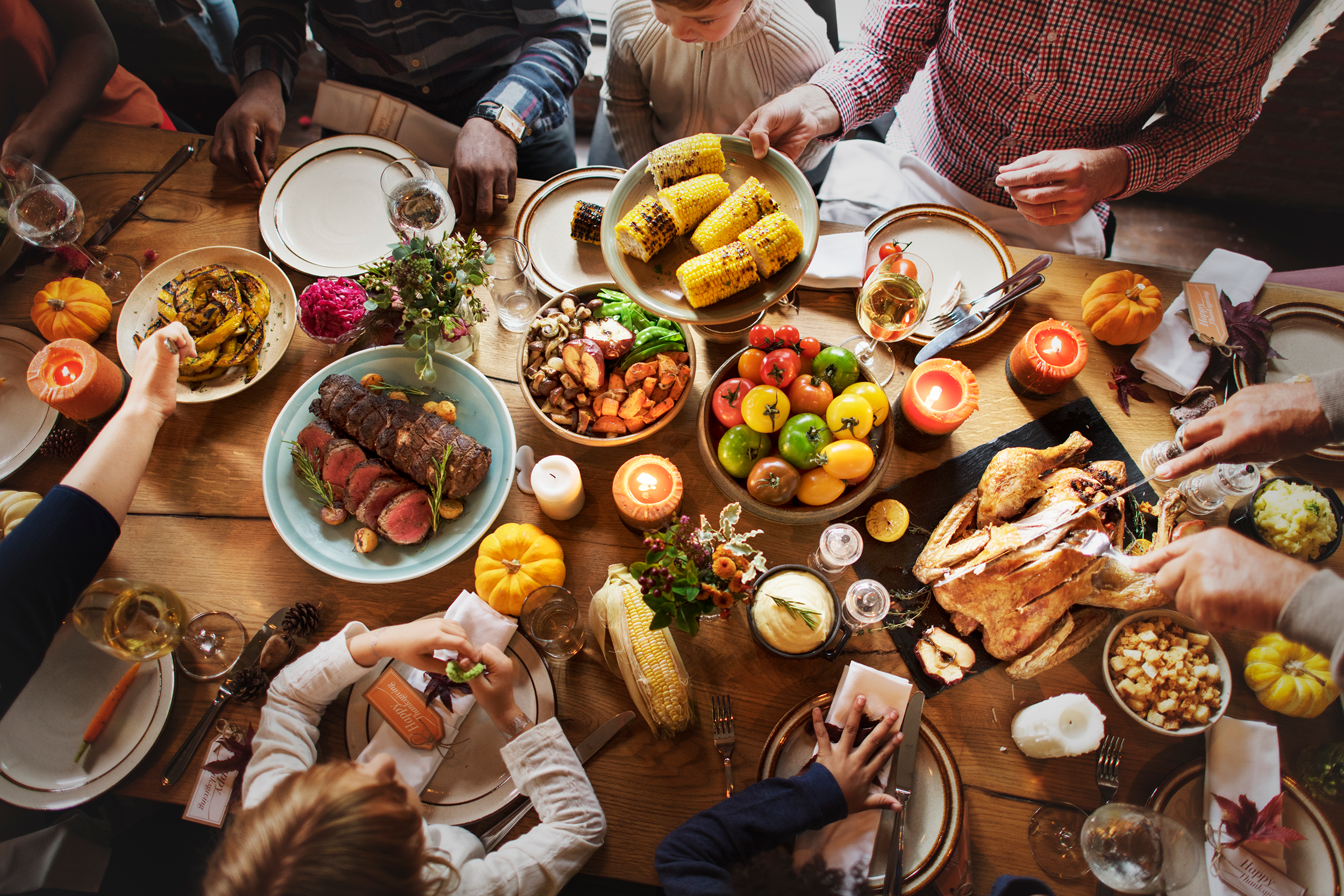 Thanksgiving rituals of connection