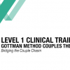 Level 1 Clinical Training in Gottman Method Couples Therapy