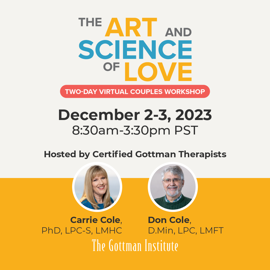 Dec 2-3 Virtual Art and Science of Love event graphic