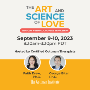 September 2023 Virtual Art & Science of Love Event graphic