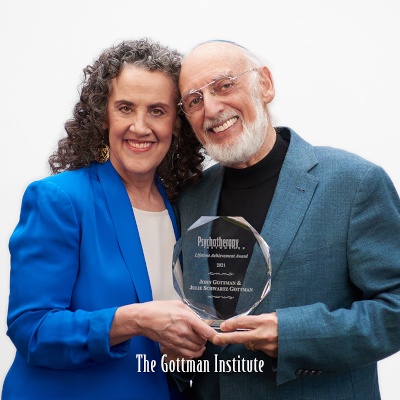 The Gottmans Psychotherapy Networker Award photo