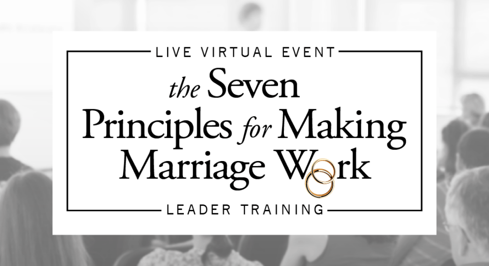 Seven Principles Leader Training Virtual Live Event Graphic