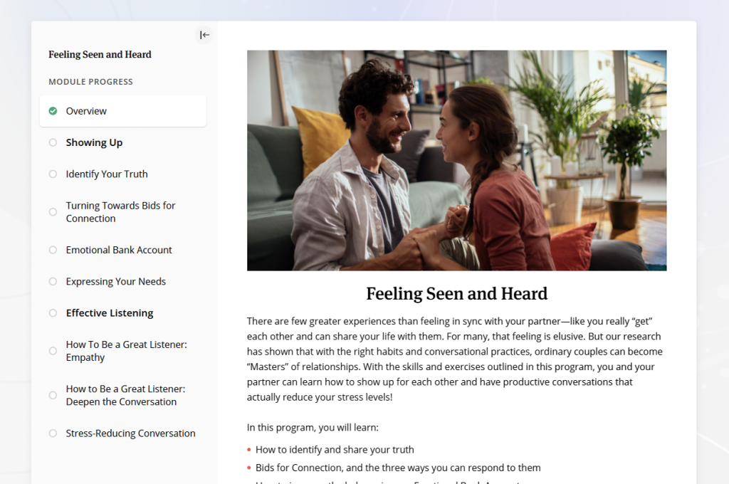Feeling Seen and Heard- Get an introduction!