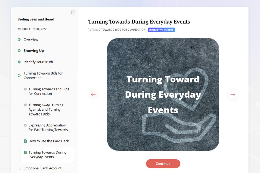 Feeling Seen and Heard- Use helpful resources