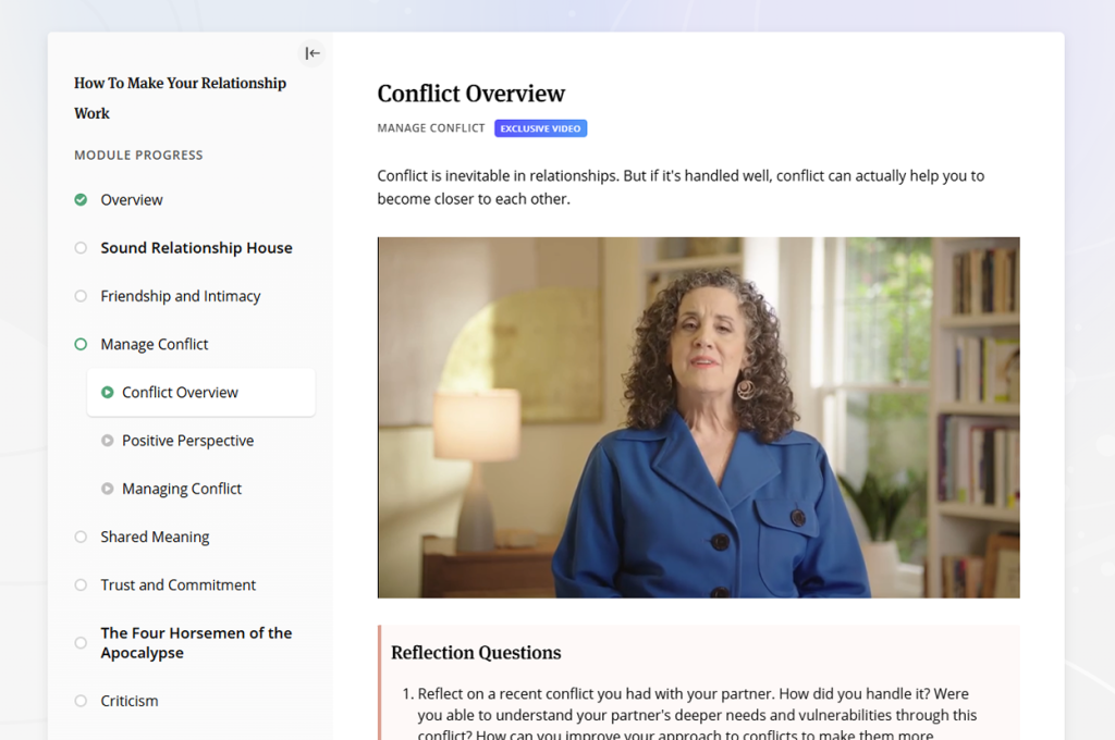 Make your Relationship Work- Get detailed video explanations