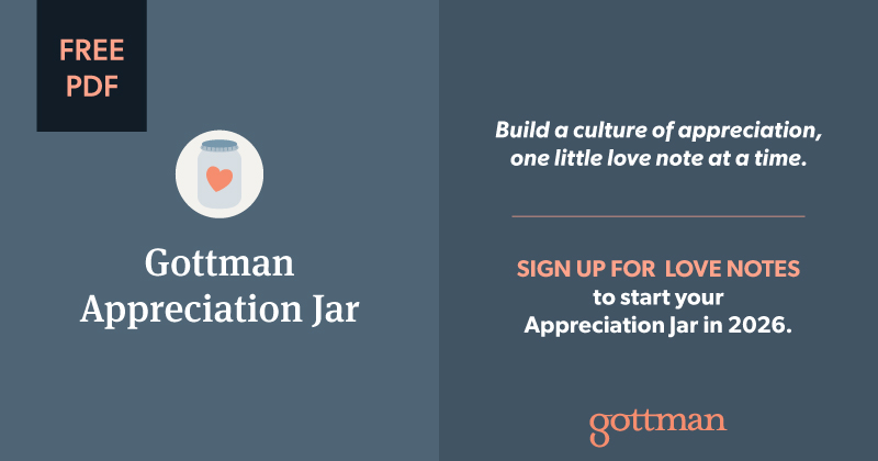 Sign up for Love Notes newsletter to receive free resources every month